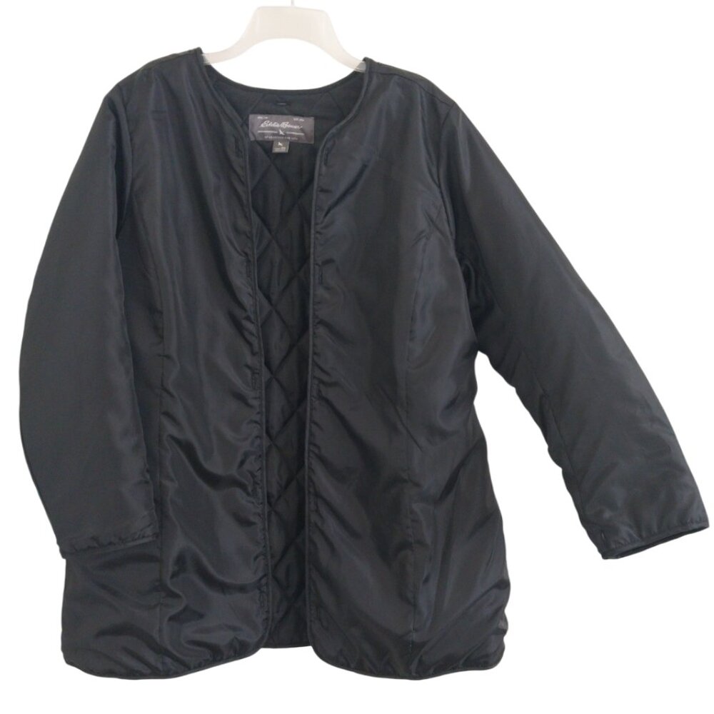 Eddie Bauer Girl on the Go Insulated Trench Coat Removable Button-in Lining 2XL